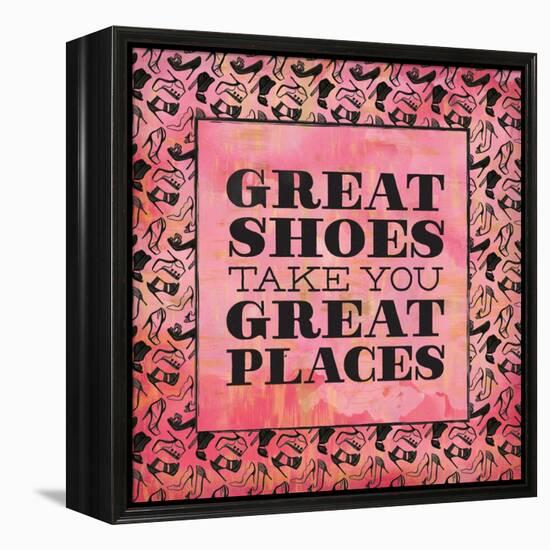 Great Shoes-Ashley Sta Teresa-Framed Stretched Canvas