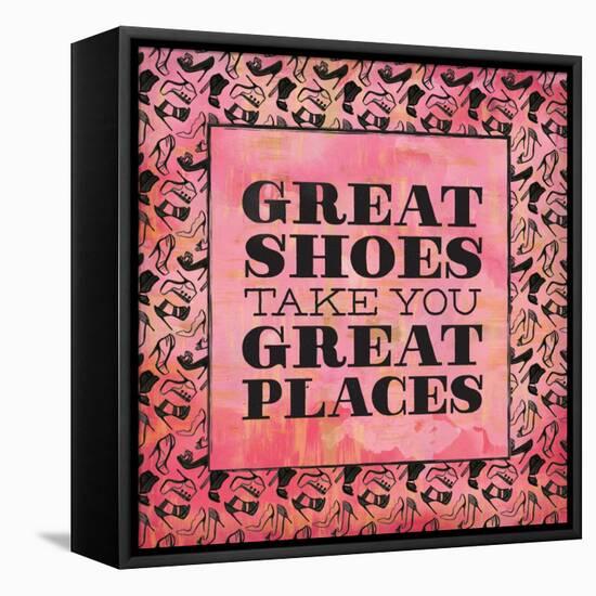 Great Shoes-Ashley Sta Teresa-Framed Stretched Canvas