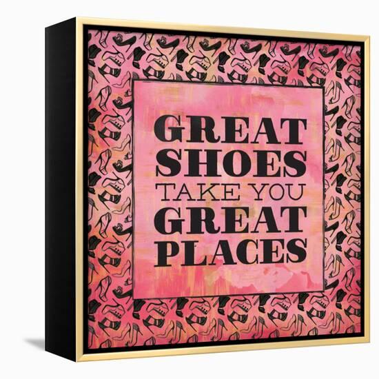 Great Shoes-Ashley Sta Teresa-Framed Stretched Canvas