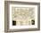 Great Smoky Mountains National Park - Panoramic Map-Lantern Press-Framed Art Print