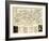 Great Smoky Mountains National Park - Panoramic Map-Lantern Press-Framed Art Print