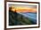 Great Smoky Mountains National Park Scenic Sunrise Landscape at Oconaluftee-daveallenphoto-Framed Photographic Print