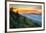 Great Smoky Mountains National Park Scenic Sunrise Landscape at Oconaluftee-daveallenphoto-Framed Photographic Print