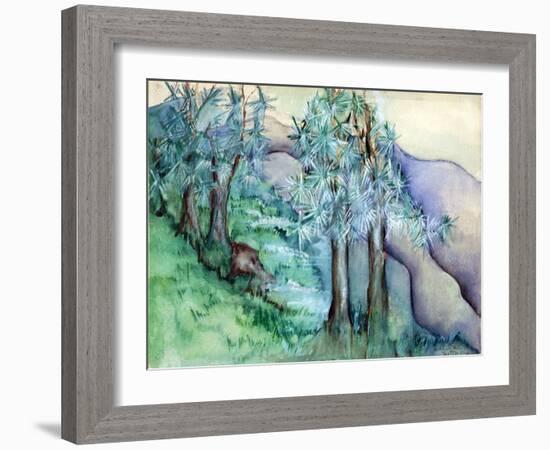 Great Smoky Mountains-Zelda Fitzgerald-Framed Premium Giclee Print