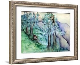 Great Smoky Mountains-Zelda Fitzgerald-Framed Art Print