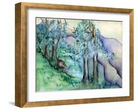 Great Smoky Mountains-Zelda Fitzgerald-Framed Art Print