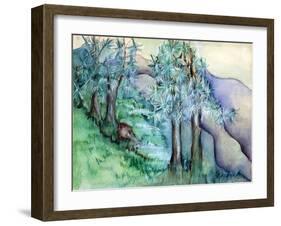 Great Smoky Mountains-Zelda Fitzgerald-Framed Art Print