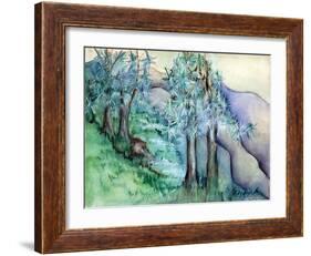 Great Smoky Mountains-Zelda Fitzgerald-Framed Art Print
