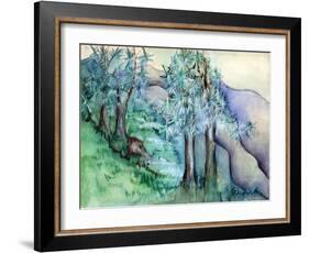 Great Smoky Mountains-Zelda Fitzgerald-Framed Art Print