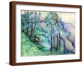 Great Smoky Mountains-Zelda Fitzgerald-Framed Art Print