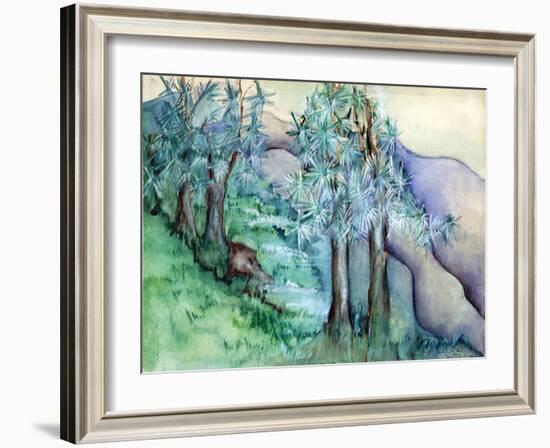 Great Smoky Mountains-Zelda Fitzgerald-Framed Art Print