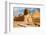 Great Sphinx & Gizeh Pyramids-null-Framed Premium Giclee Print