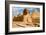 Great Sphinx & Gizeh Pyramids-null-Framed Art Print