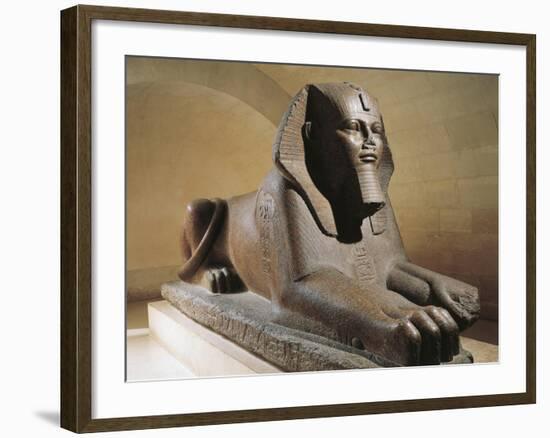 Great Sphinx of Tanis, Pink Granite-null-Framed Giclee Print