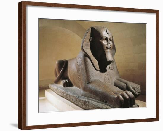 Great Sphinx of Tanis, Pink Granite-null-Framed Giclee Print