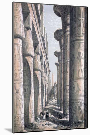 Great Temple, Karnac, Egypt, 19th Century-George Moore-Mounted Giclee Print