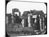 Great Temple, Karnak, Egypt, C1890-Newton & Co-Mounted Photographic Print