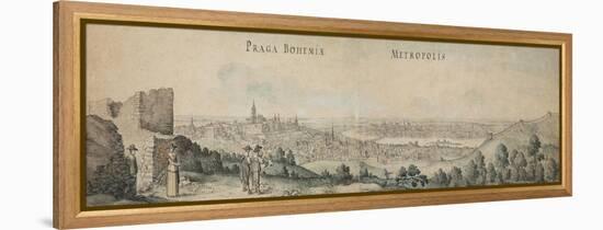 Great View of Prague-Wenceslaus Hollar-Framed Premier Image Canvas