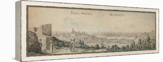 Great View of Prague-Wenceslaus Hollar-Framed Premier Image Canvas