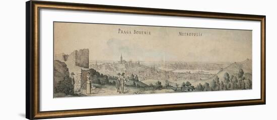 Great View of Prague-Wenceslaus Hollar-Framed Giclee Print