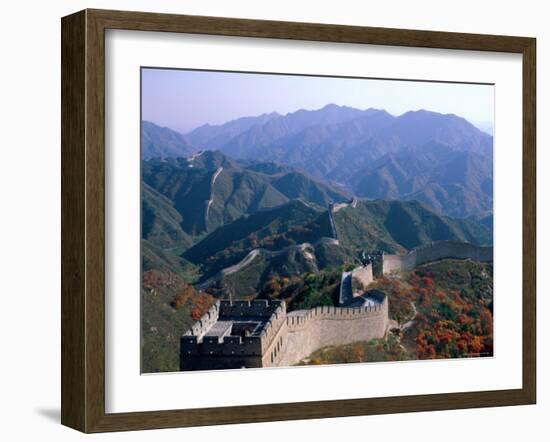 Great Wall at Badaling, Beijing, China-Steve Vidler-Framed Photographic Print