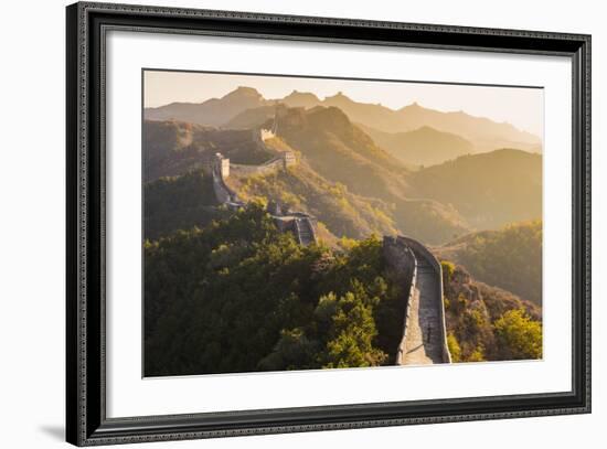 Great Wall; Jinshanling; Beijing; China-Peter Adams-Framed Photographic Print