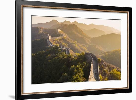 Great Wall; Jinshanling; Beijing; China-Peter Adams-Framed Photographic Print