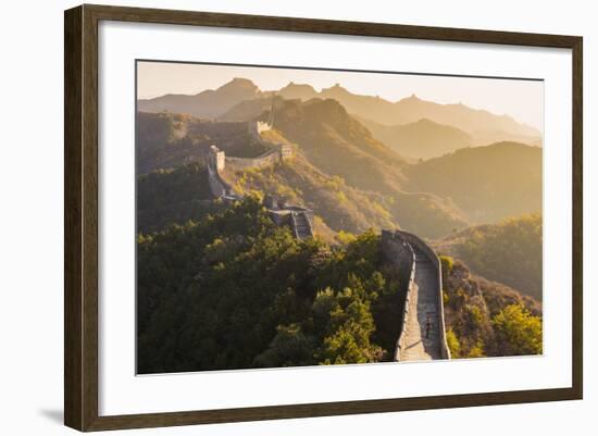 Great Wall; Jinshanling; Beijing; China-Peter Adams-Framed Photographic Print