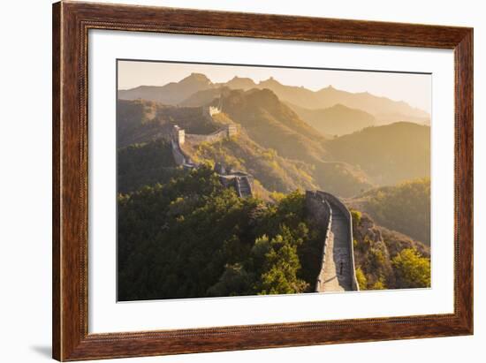 Great Wall; Jinshanling; Beijing; China-Peter Adams-Framed Photographic Print