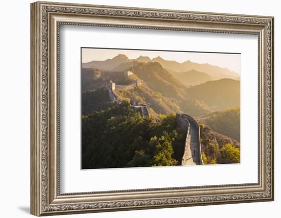 Great Wall; Jinshanling; Beijing; China-Peter Adams-Framed Photographic Print