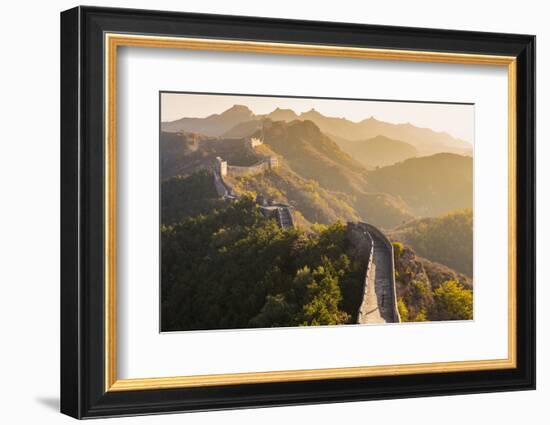 Great Wall; Jinshanling; Beijing; China-Peter Adams-Framed Photographic Print