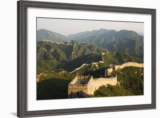 Great Wall of China at Badaling-Christian Kober-Framed Photographic Print