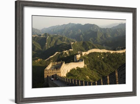 Great Wall of China at Badaling-Christian Kober-Framed Photographic Print