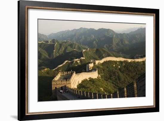 Great Wall of China at Badaling-Christian Kober-Framed Photographic Print