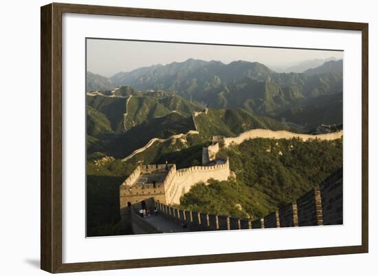 Great Wall of China at Badaling-Christian Kober-Framed Photographic Print