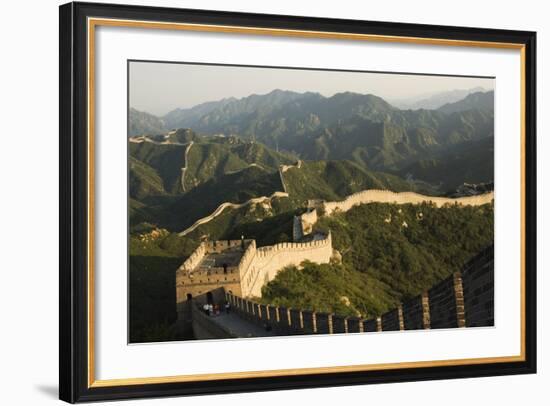 Great Wall of China at Badaling-Christian Kober-Framed Photographic Print