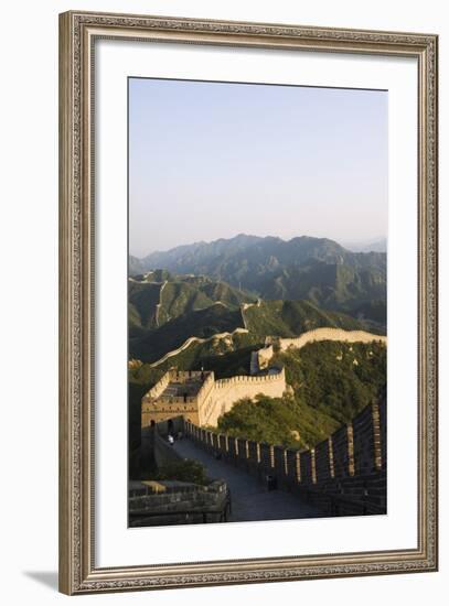 Great Wall of China at Badaling-Christian Kober-Framed Photographic Print