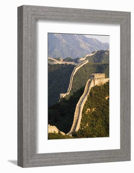 Great Wall of China at Badaling-Christian Kober-Framed Photographic Print