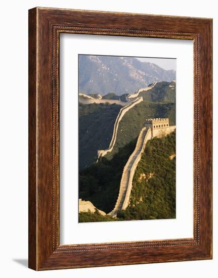 Great Wall of China at Badaling-Christian Kober-Framed Photographic Print