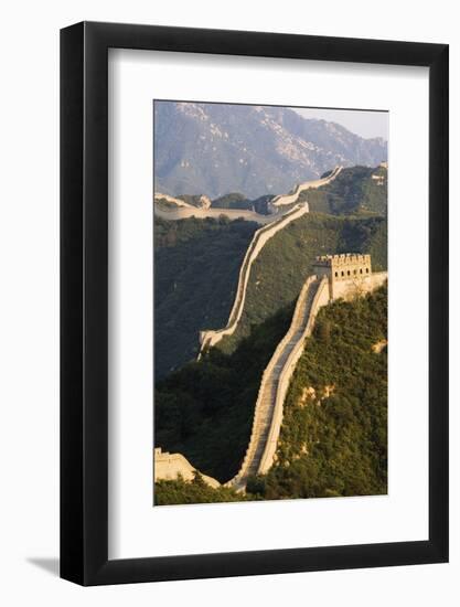 Great Wall of China at Badaling-Christian Kober-Framed Photographic Print