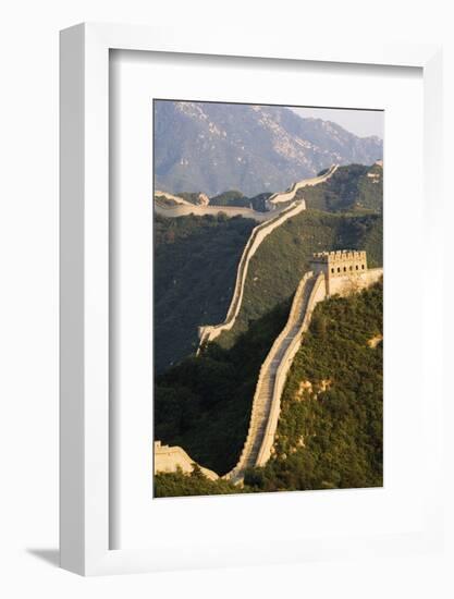 Great Wall of China at Badaling-Christian Kober-Framed Photographic Print