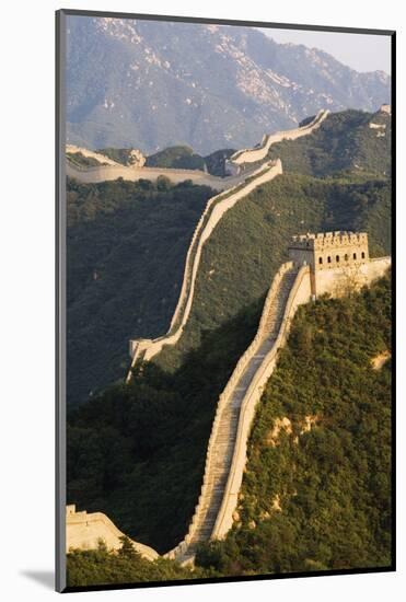 Great Wall of China at Badaling-Christian Kober-Mounted Photographic Print