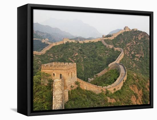 Great Wall of China at Jinshanling, China-Adam Jones-Framed Premier Image Canvas