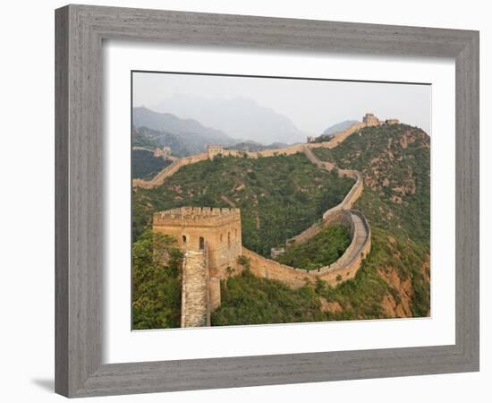 Great Wall of China at Jinshanling, China-Adam Jones-Framed Photographic Print