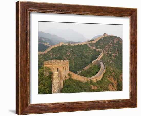 Great Wall of China at Jinshanling, China-Adam Jones-Framed Photographic Print