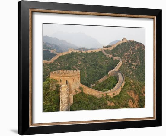 Great Wall of China at Jinshanling, China-Adam Jones-Framed Photographic Print