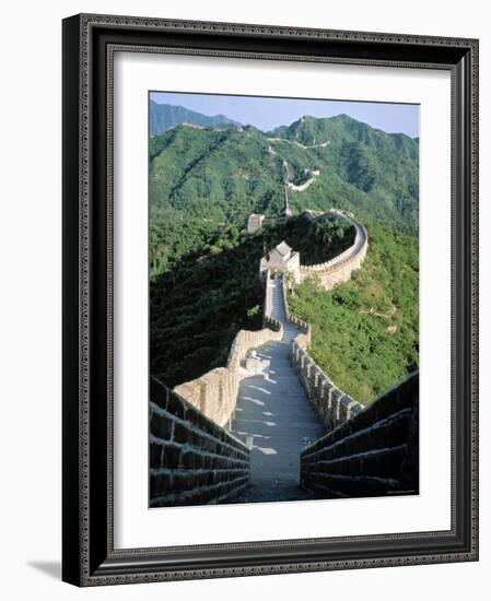 Great Wall of China at Mutianyu, China-James Montgomery Flagg-Framed Photographic Print