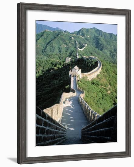 Great Wall of China at Mutianyu, China-James Montgomery Flagg-Framed Photographic Print