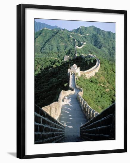 Great Wall of China at Mutianyu, China-James Montgomery Flagg-Framed Photographic Print