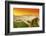 Great Wall of China at Sunrise.-Liang Zhang-Framed Photographic Print